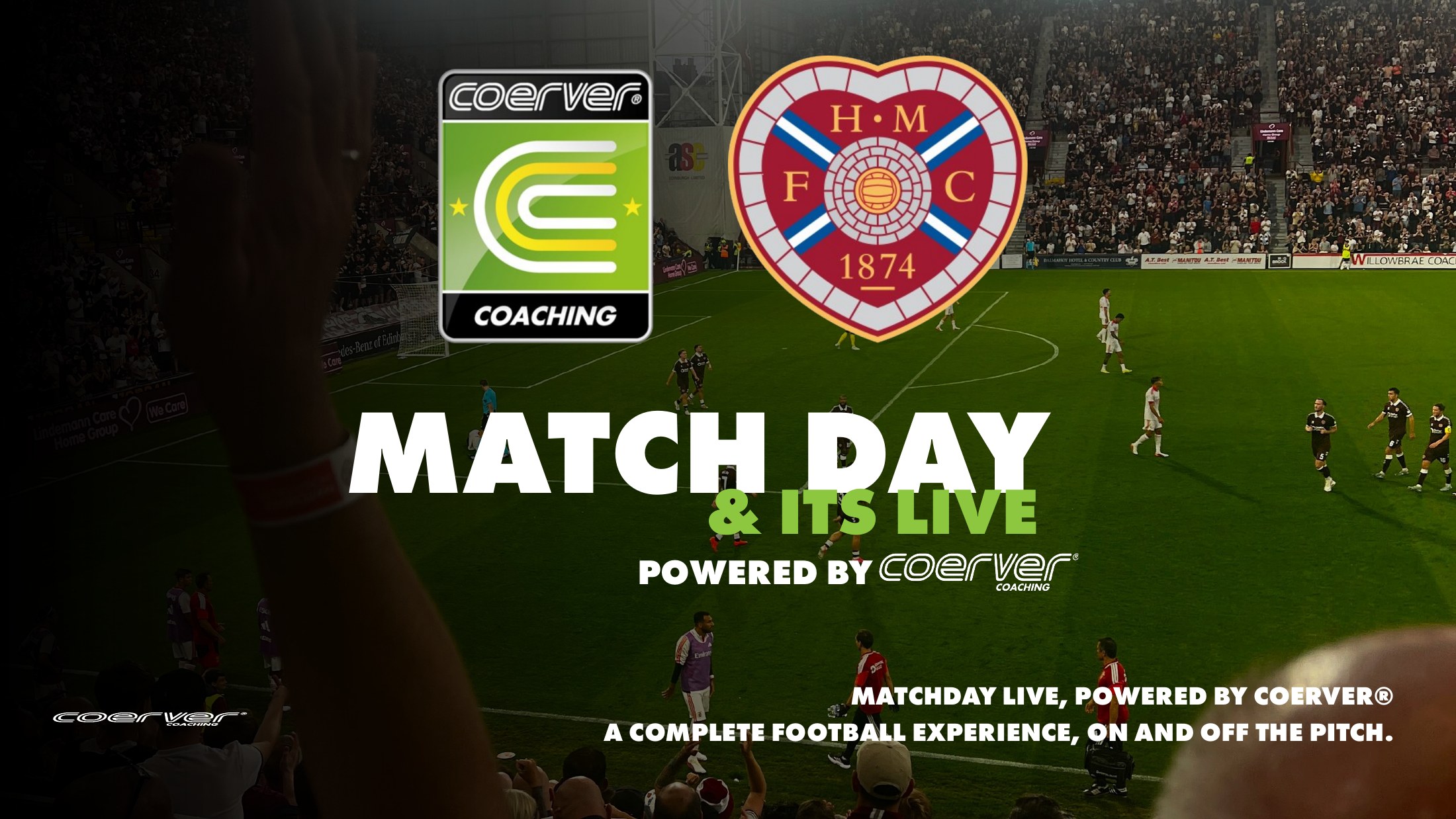 Coerver Match Day Live - Heart of Midlothian