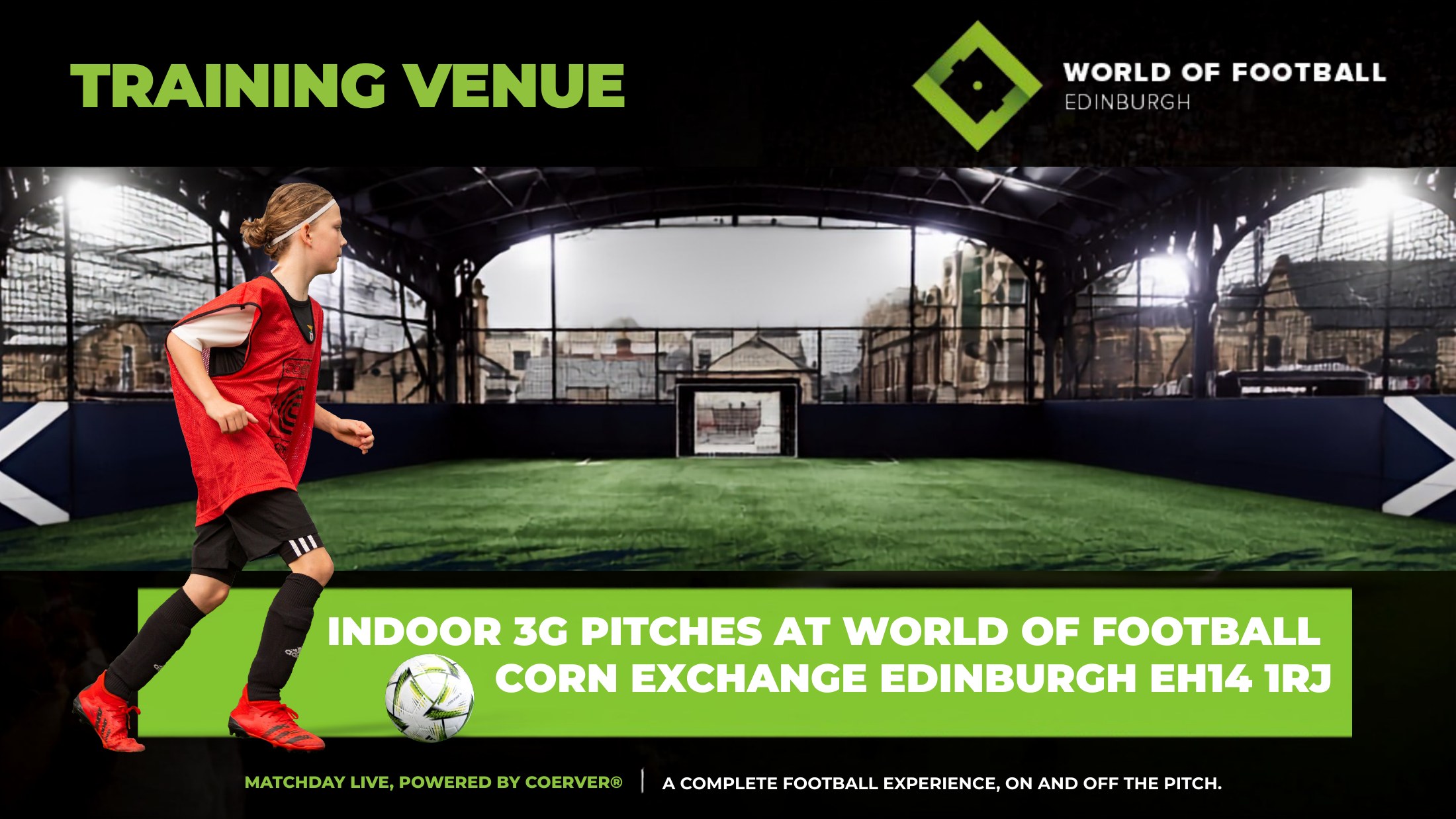 Training Venue - World of Football Edinburgh