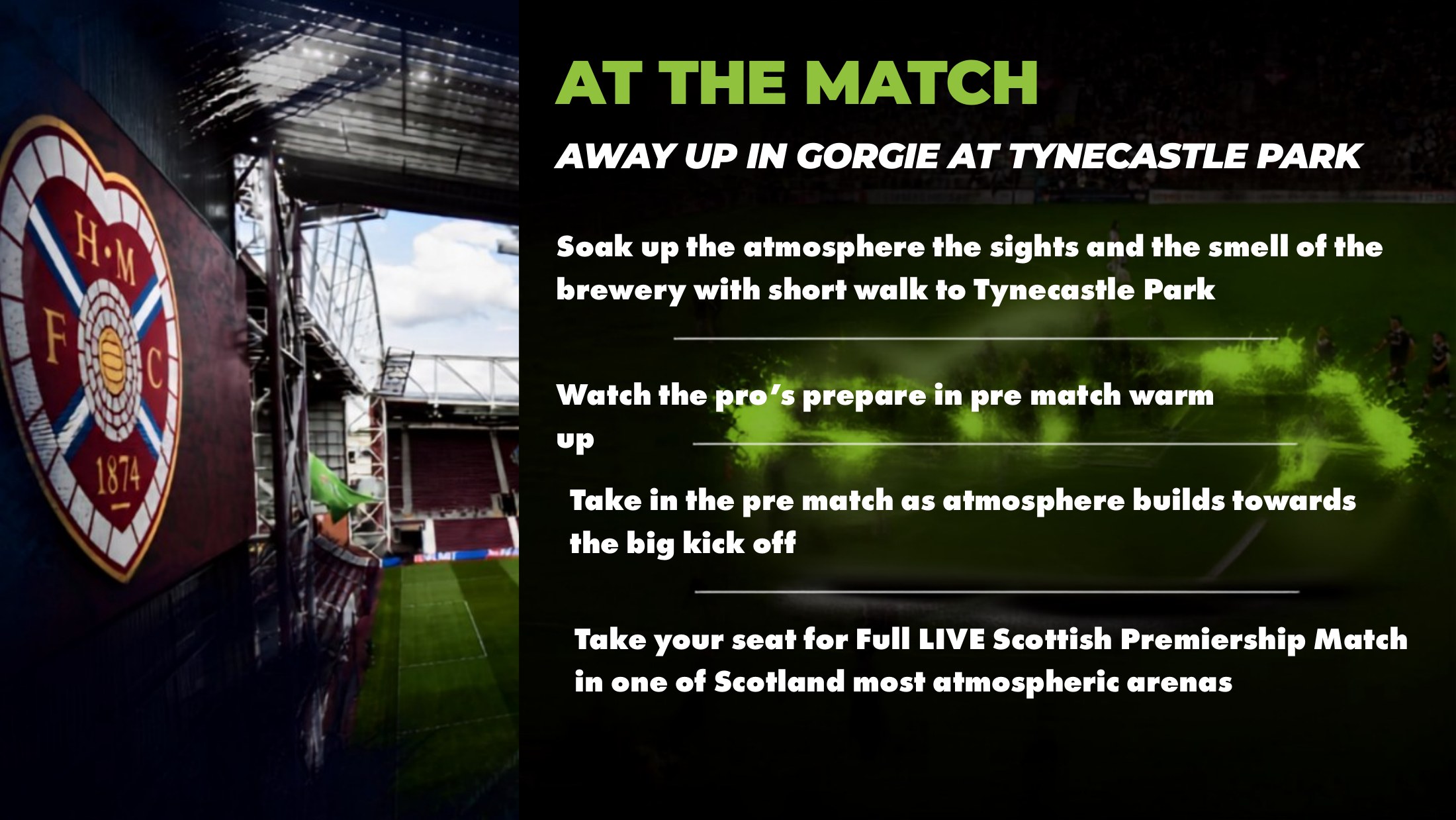 At The Match - Gorgie, Tynecastle Park