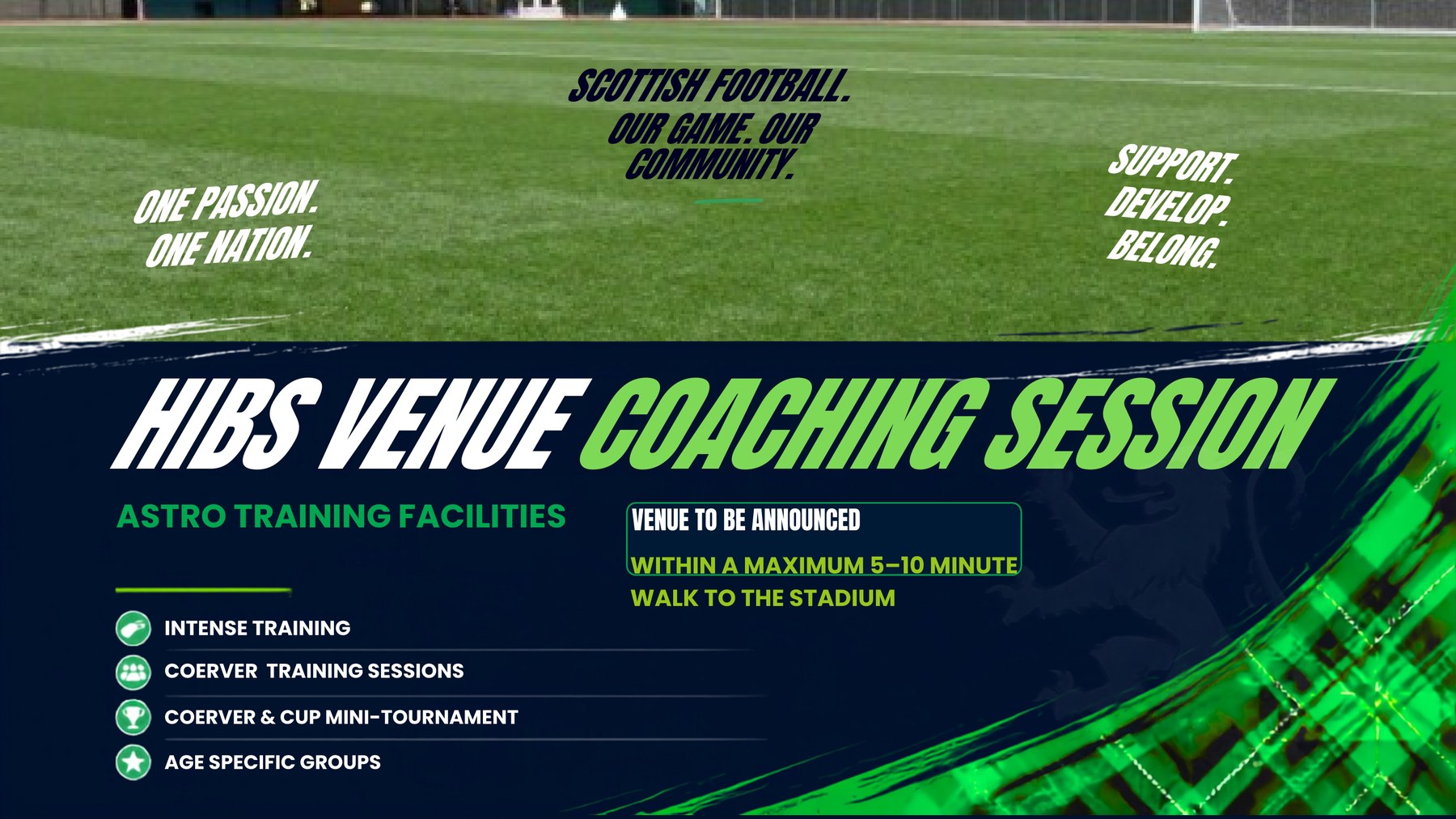 Hibs Venue Coaching Session