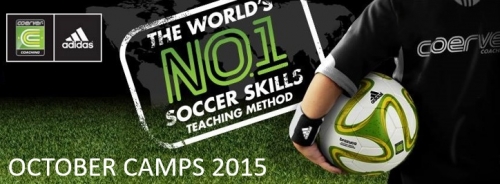 COERVER&reg; COACHING OCTOBER CAMPS 2015