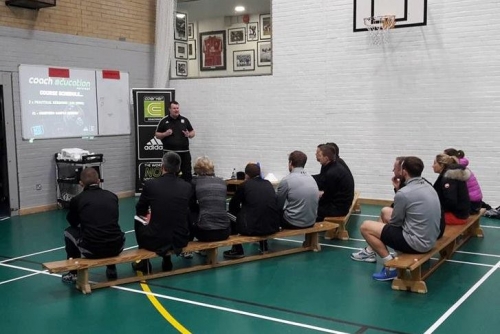COACH EDUCATION: Coerver&reg; Scotland Technical Director Joe Jones today delivered inservice training for PE Teachers from Erskine Stewarts Melville Colleges
