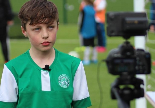 Coerver&reg; October Camp in Linlithgow had a visit from our Partners Youth Football Scotland, who interviewed some of the players and coaches